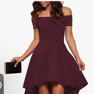 Brand new with tags Burgundy Dress